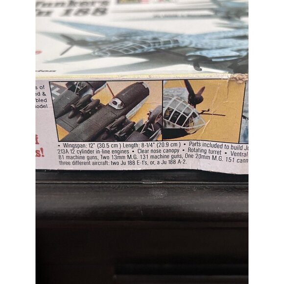 Junkers Ju 188 German Bomber, 1:72 by Revell, Plastic Model Kit, Brand New - Picture 9 of 9